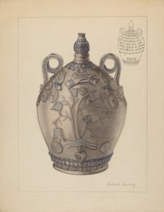 Jug with Stopper, c. 1937