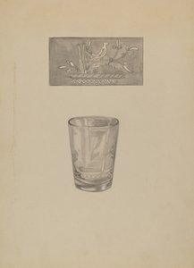 Whiskey Glass by Gertrude Lemberg