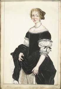 Portrait of Aletta Pancras by Gesina ter Borch