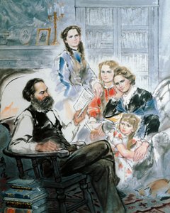 Karl Marx and His Family by Ghan Zen Mon