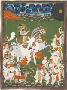Maharana Bhim Singh in Procession