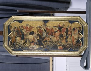 Battle Scene with Eastern Knights