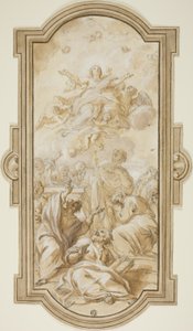 Assumption of the Virgin by Giacinto Calandrucci