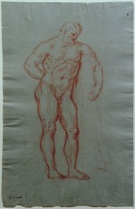 Study after the Figure of the Farnese Hercules