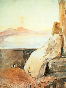 Monk at San Martino by Giacinto Gigante