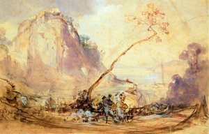 Sorrento Landscape, ca 1848 by Giacinto Gigante