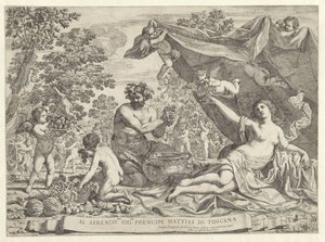 The Grape Harvest by Giacinto Gimignani