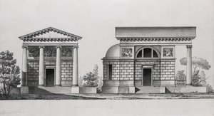 Church Design for the Tutomlin Family by Giacomo Antonio Domenico Quarenghi