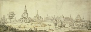 View of Kolomenskoye, 1795 by Giacomo Antonio Domenico Quarenghi
