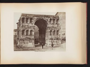 Arch of Janus in Rome, Italy