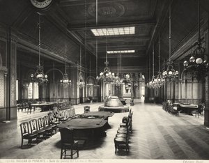 Gambling Room, Montecarlo Casino, Monaco by Giacomo Brogi