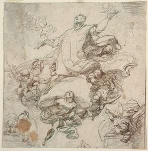 Glorification of St. Filippo Neri by Giacomo Farelli
