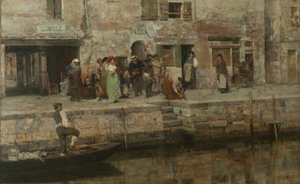 Traveling Musicians by Giacomo Favretto