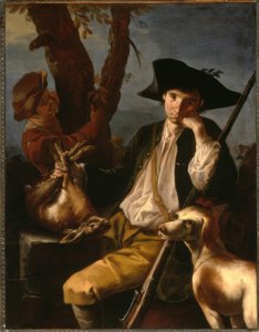 G. F. Cipper known as Il Todeschini, Resting Hunter