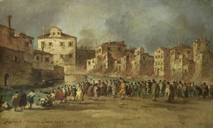 The Fire in the San Marcuola Quarter of Venice