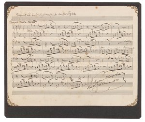 Meyerbeer Fragment from Coronation March by Giacomo Meyerbeer