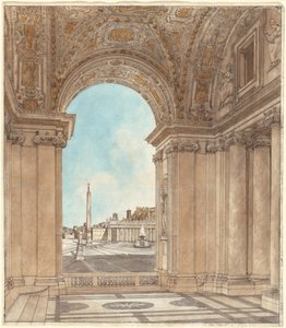 The Piazza of Saint Peter
