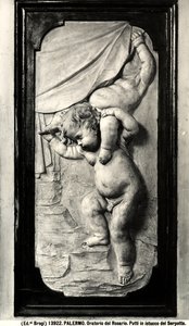 Two putti by Giacomo Serpotta