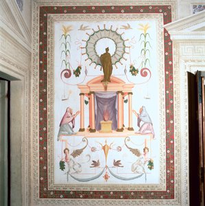 Small Room of the Grotesque by Giambattista 1526 78 Zelotti