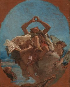 Saint Roch Carried to Heaven by Angels, c.1735-1745 by Giambattista & Tiepolo Giandomenico (1727-1804) Tiepolo