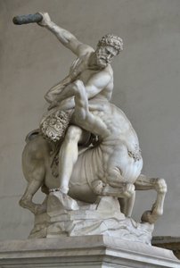Hercules in the Fight Against the Centaur Nessus by (after) Giambologna