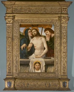 The Lamentation over the Dead Christ by Gian Francesco de attr.to Maineri