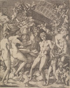 Venus and Mars with Cupids and the Three Graces