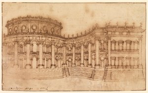 Louvre, East Facade by Gian Lorenzo Bernini