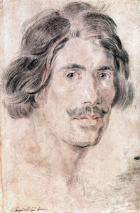 Self-portrait of Gian Lorenzo Bernini by Gian Lorenzo Bernini
