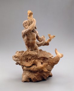 Triton with a Sea Serpent