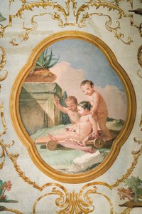Fresco from the Putti Room in the Foresteria (Guesthouse) by Giovanni Domenico Tiepolo