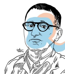 Portrait of Bertolt Brecht, 2022