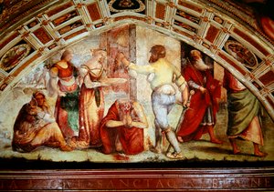 The Decapitation of St. John the Baptist by Giannicola di Paolo