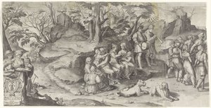 Marriage of Isaac and Rebekah (Sheet 1)