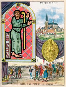 Abbot Suger, French abbot-statesmen by Gilbert
