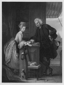 Yorick and the Grisette, from the picture in the Vernon Gallery