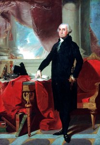 George Washington 1732-99, 1796 by Gilbert Stuart