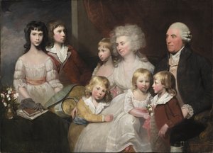 The Todd Family, c.1785 by Gilbert Stuart