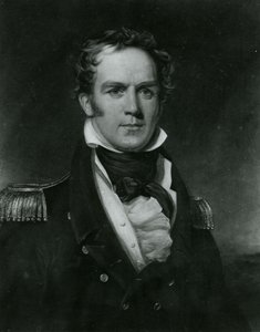 Captain Hugh Clapperton, engraved by Thomas Lupton by Gildon Manton