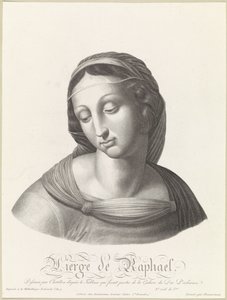 Mary by Gilles Demarteau