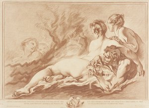 Water Nymphs and Triton by Gilles Demarteau