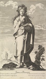 Sibylle Persique, ca. 1635 by Gilles Rousselet and Abraham Bosse