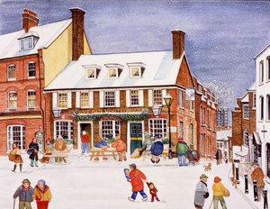 The White Bear, Hampstead by Gillian Lawson