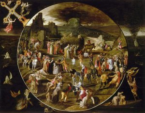 The Haywain, Allegory of the Vanity of the World by Gillis Mostaert