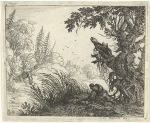 Landscape with a Hunter