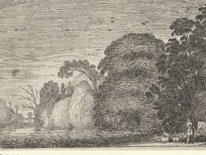 Shepherd and Rider by a Forest Edge by Gillis van Scheyndel (I) (possibly)