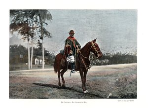 Cattle Herder, Rio Grande do Sul, Brazil by Gillot