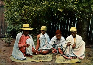 Hova Money Changers, Madagascar by Gillot
