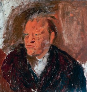Portrait of Giuseppe Ungaretti by Gino  Bonichi