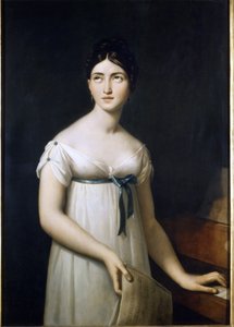 Giuditta Pasta (1797-1865). Painting by Serangeli. Early 19th century. Museo della Scala by Gioacchino Giuseppe Serangeli
